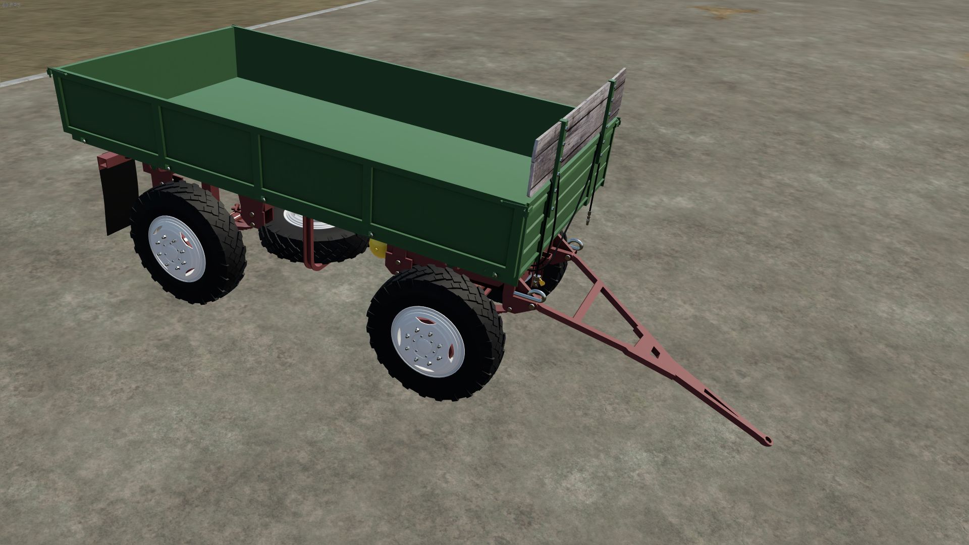 Trailer agricolo rumeno 5 tonnellate
