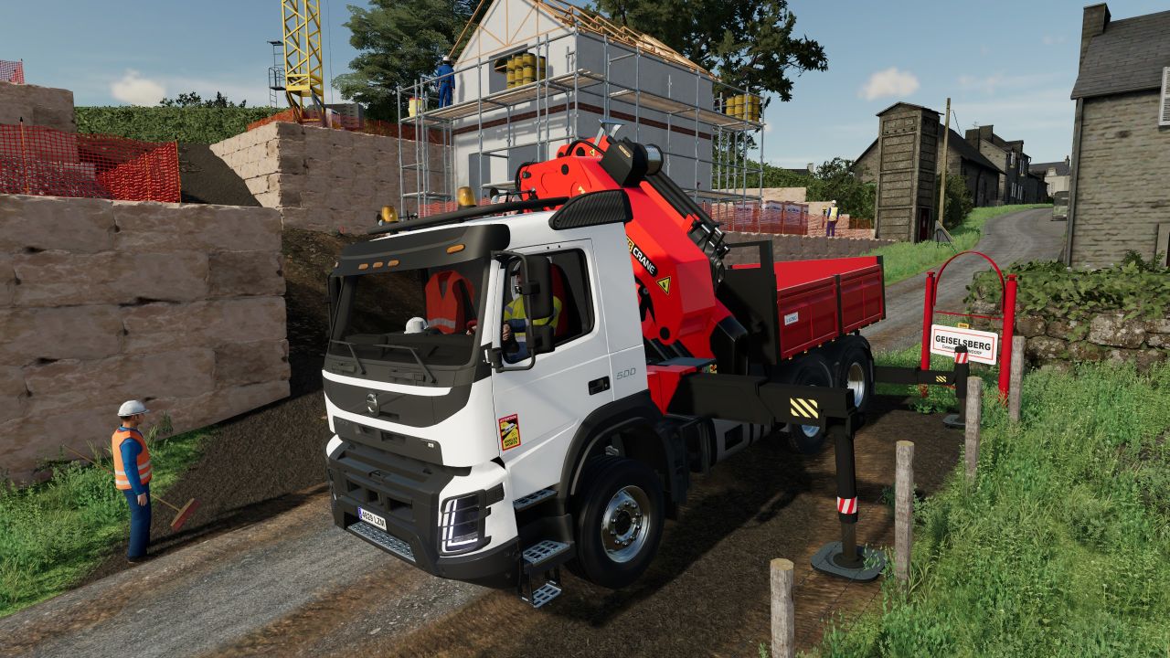 Volvo FMX Palfinger Crane