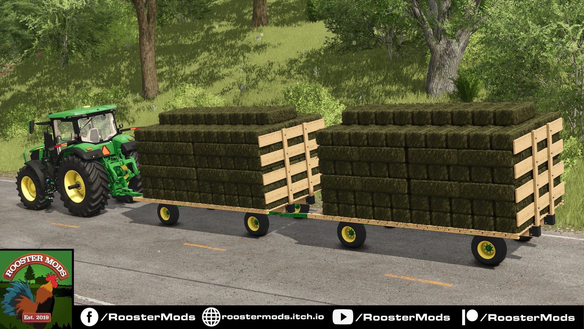 John Deere 1075 Heuwagen